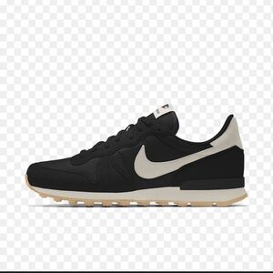 NWT Nike Black and White Internationalist Vy You custom Womens Shoe size 7.5